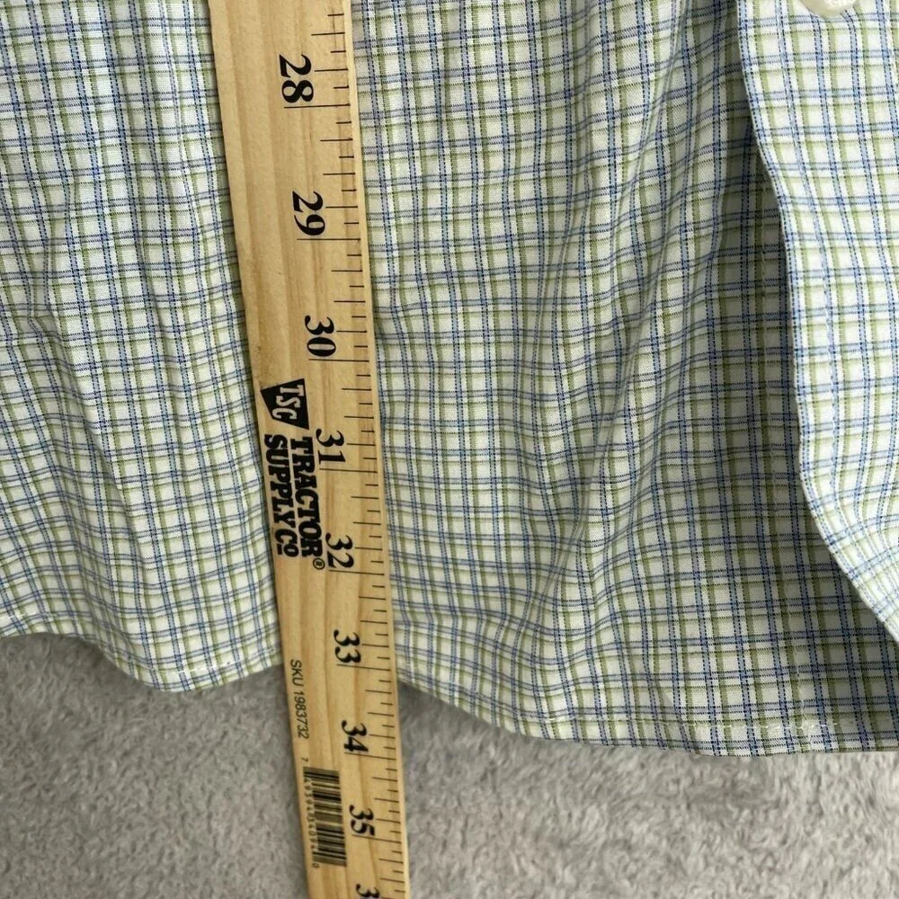 NWOT Banana Republic Men's XL Slim Fit Long Sleeve Button down Shirt Plaid